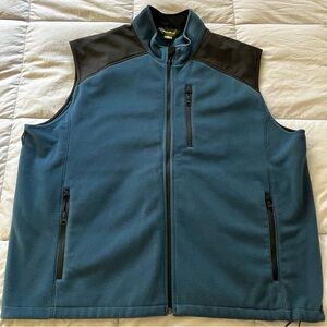 Eddie Bauer Teal and Black Vest